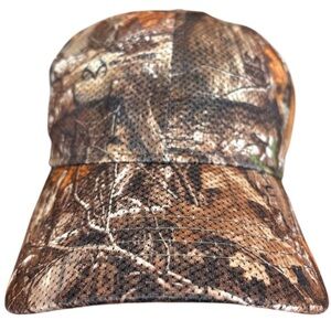 Infinity Camouflage Outdoor Men’s Hat with Realtree Woodsy Pattern Size OSFM